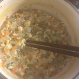 離乳食中期★野菜たっぷりあんかけ卵スープ